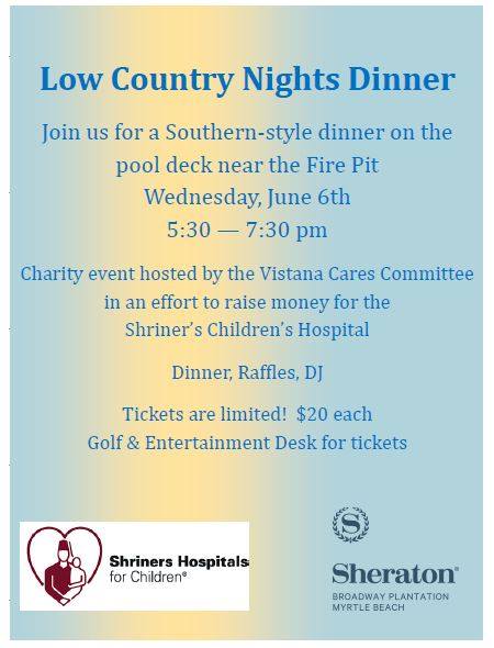 Sheraton - Come support the Shriner's Children's Hospital while ...