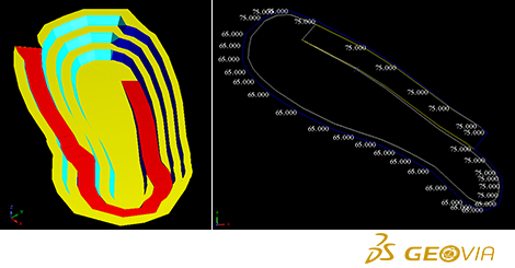 GEOVIA - Surpac Tips - Designing ramps with varying slope angle and ...