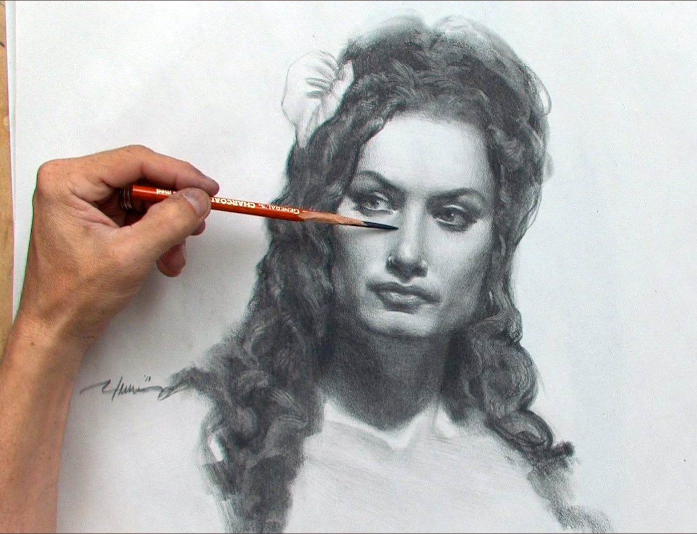 The Gnomon - In Drawing the Female Portrait, Ron Lemen will show you ...