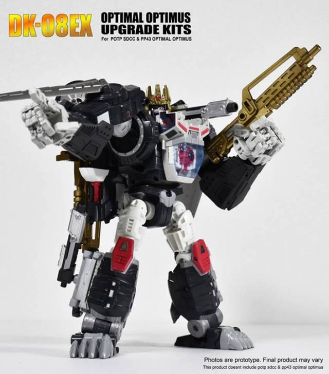 トランスフォーマー スローンオブザプライム　DNA DK-08EX DNA Design DK-08EX Upgrade Kit for POTP Throne of the Primes