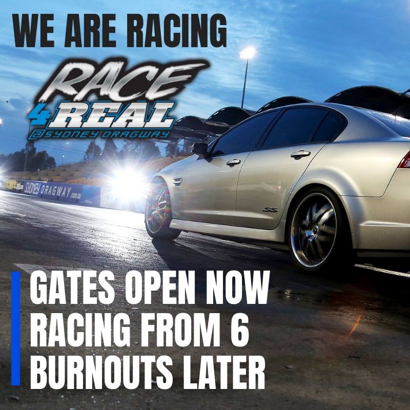 Sydney - WE ARE RACING TONIGHT! No Weather has hit the race track and ...