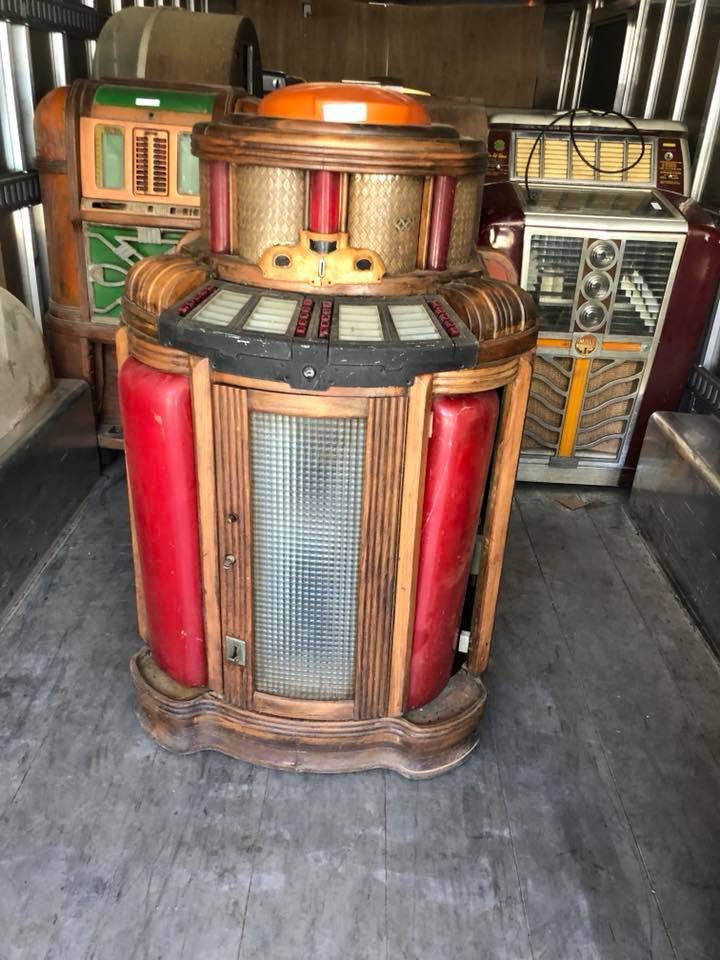 One of my favorite jukeboxes, a Seeburg 8800. $1550 SOLD