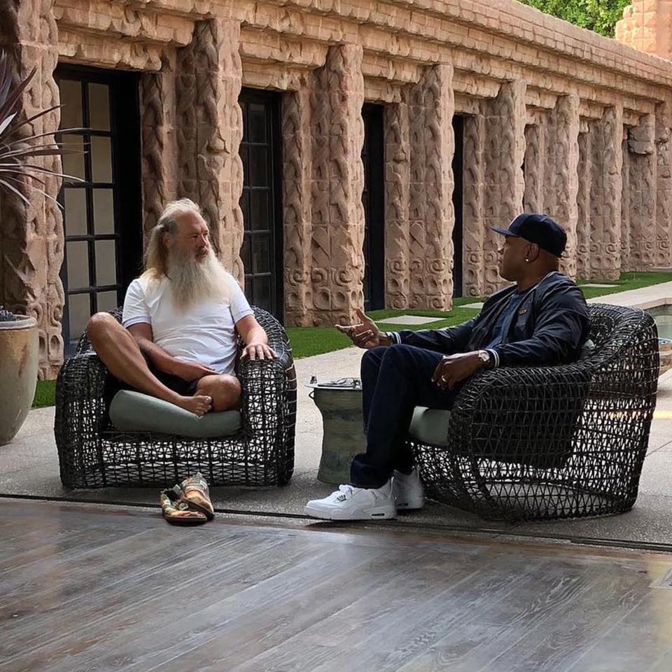 Co-founder of Def Jam, Rick Rubin & LL Cool J. Two pioneers of the