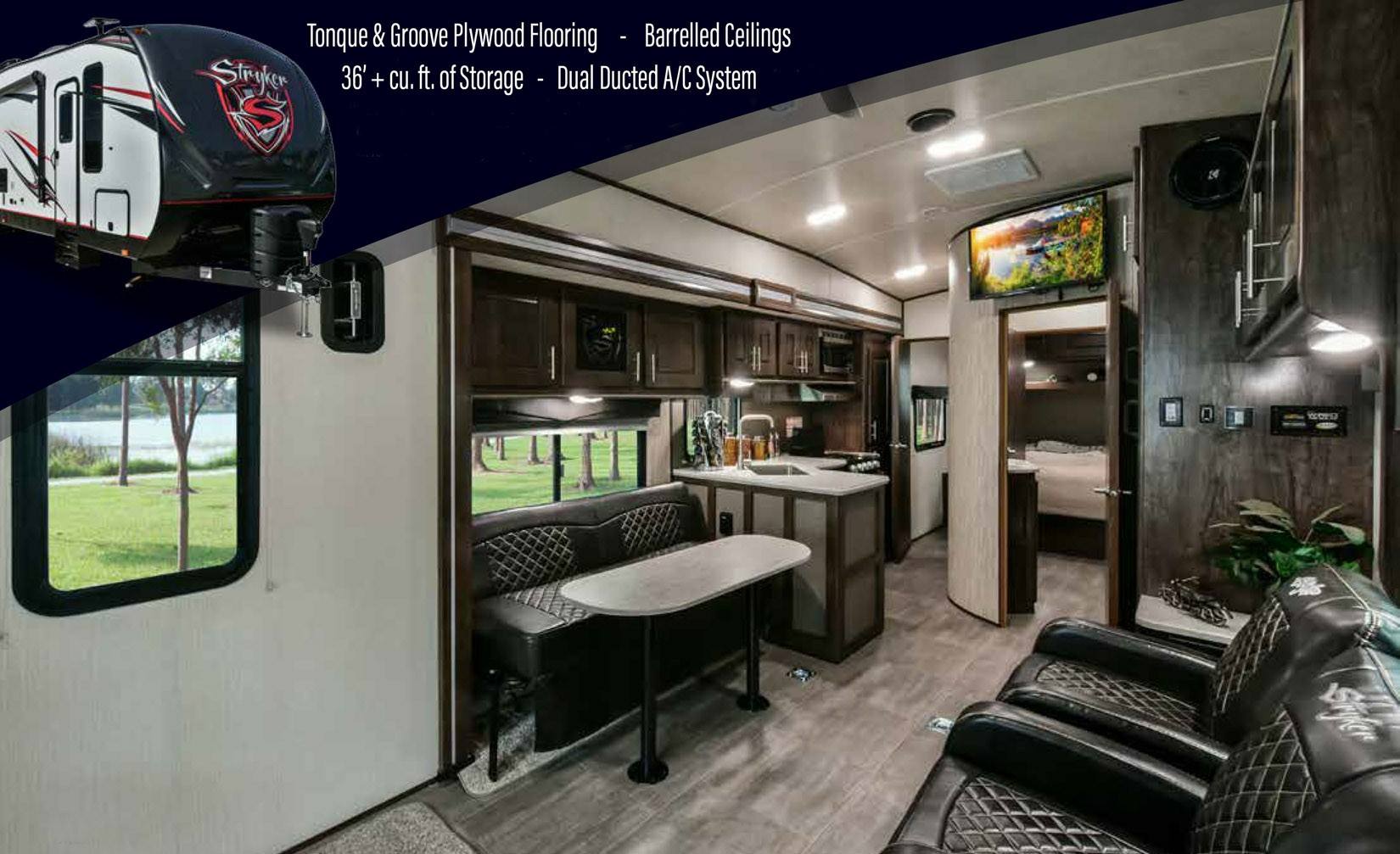 Route 66 RVs - The Stryker Toy Hauler line is all about... | Facebook