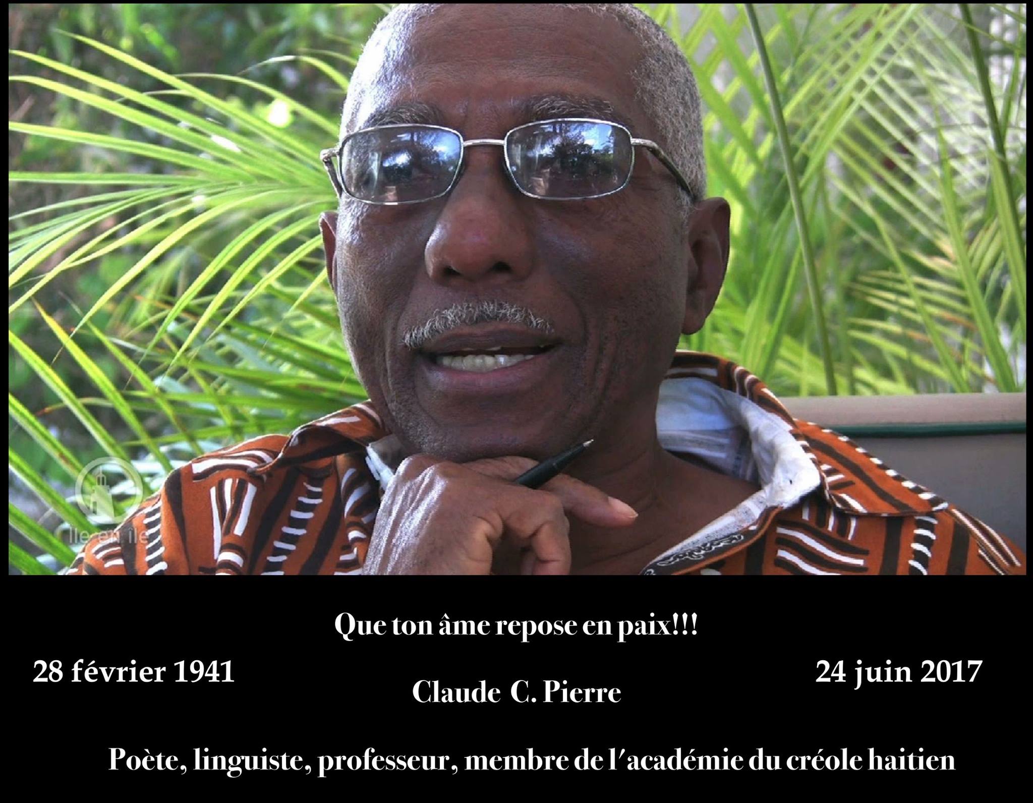 Anthony Phelps pran mayol pwezi, nan Salon international du Livre 