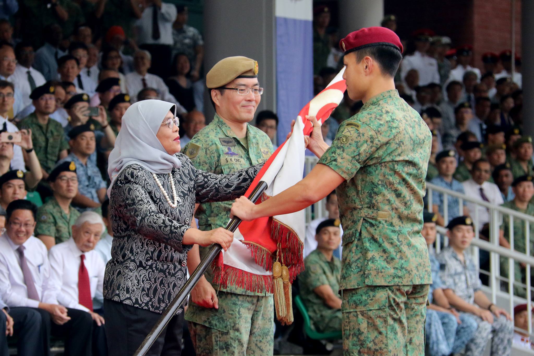 The Singapore - LTC Ng Kiang Chuan, Commanding Officer of 1st Commando ...