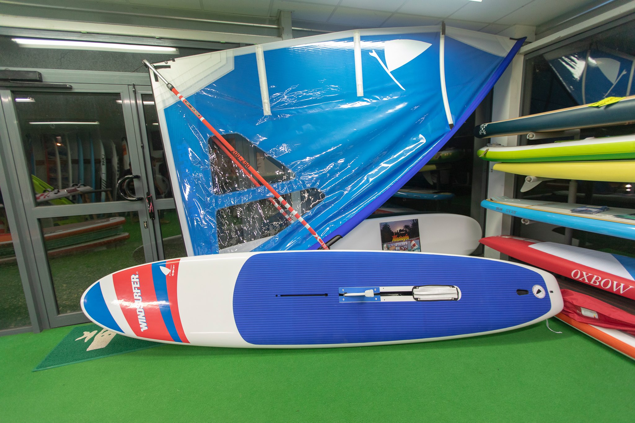 サーフボード Nausicaa Surfshop Dinard, pro-shop Exocet-Original - XO Sails
