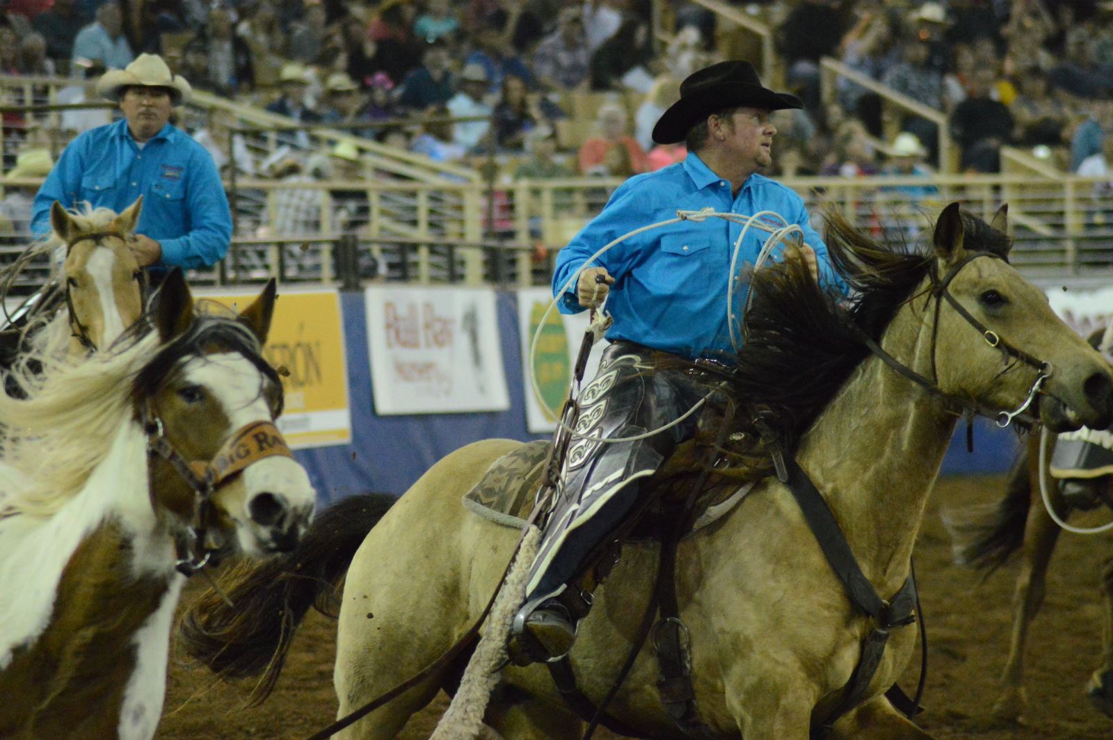 Behind the chutes, the concession... - Silver Spurs Rodeo