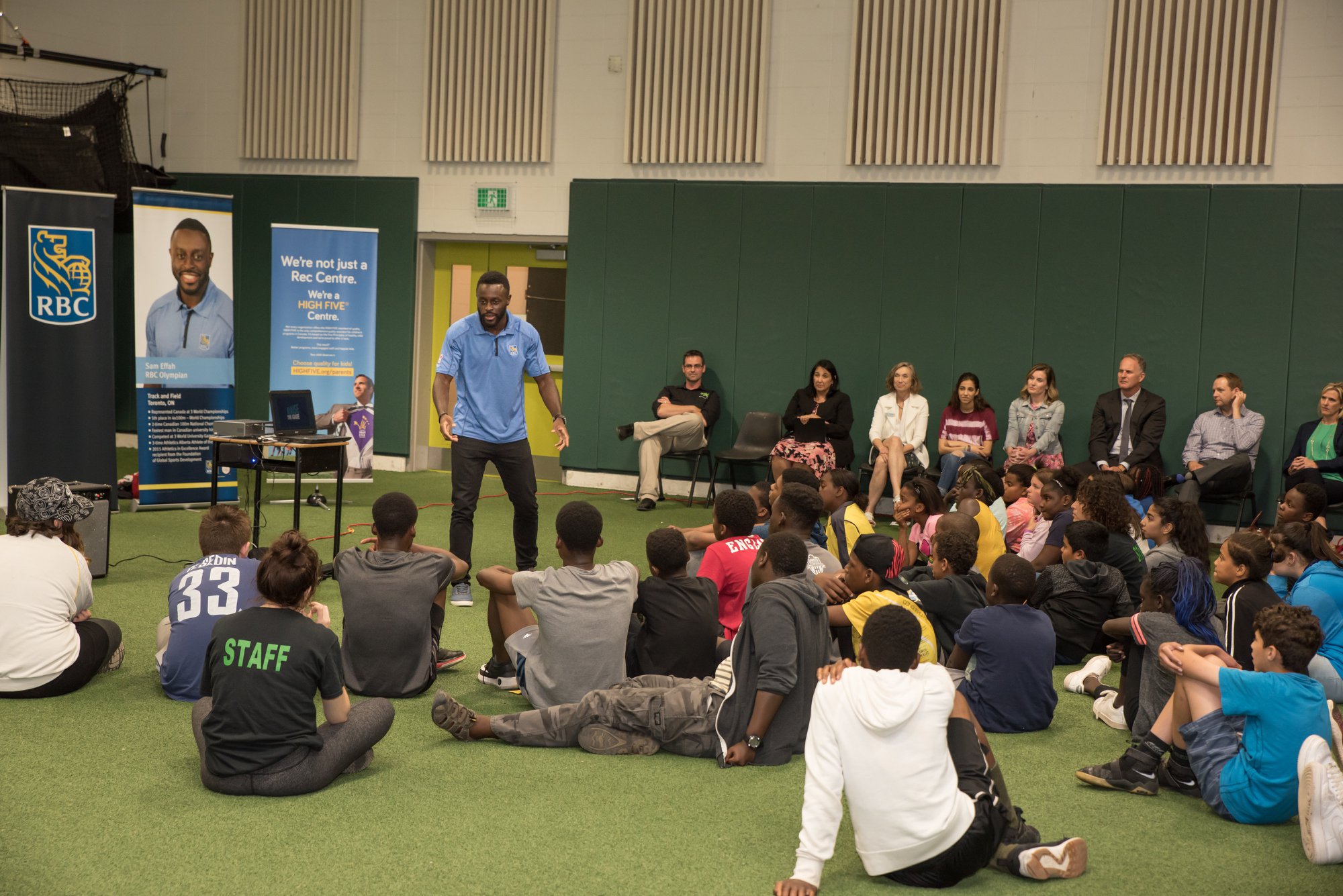 BGC Ottawa - Yesterday, we welcomed RBC Olympian Sam Effah... | Facebook