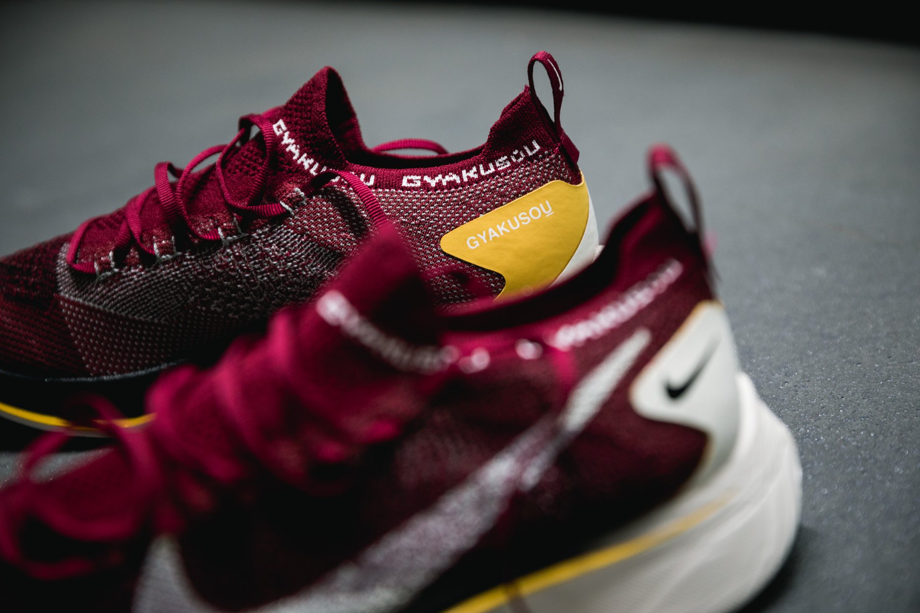 Nike x Gyakusou Vaporfly 4% Flyknit & Zoom Pegasus 35 Turbo US 8 