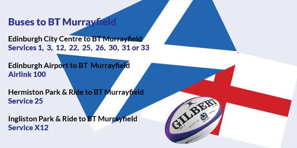 Lothian Buses - Heading to BT Murrayfield today? Here's...