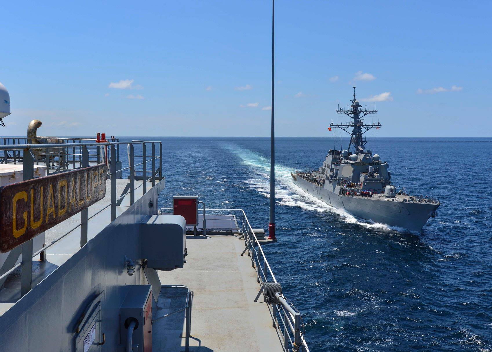 Commander, Logistics Group Western Pacific, Task Force 73 - USS Decatur ...