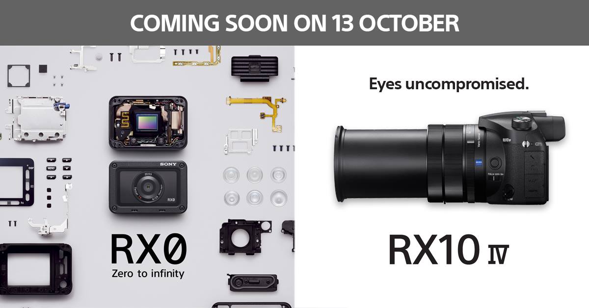 Sony Singapore - RX0 and RX10 IV - the two newest additions to the # ...