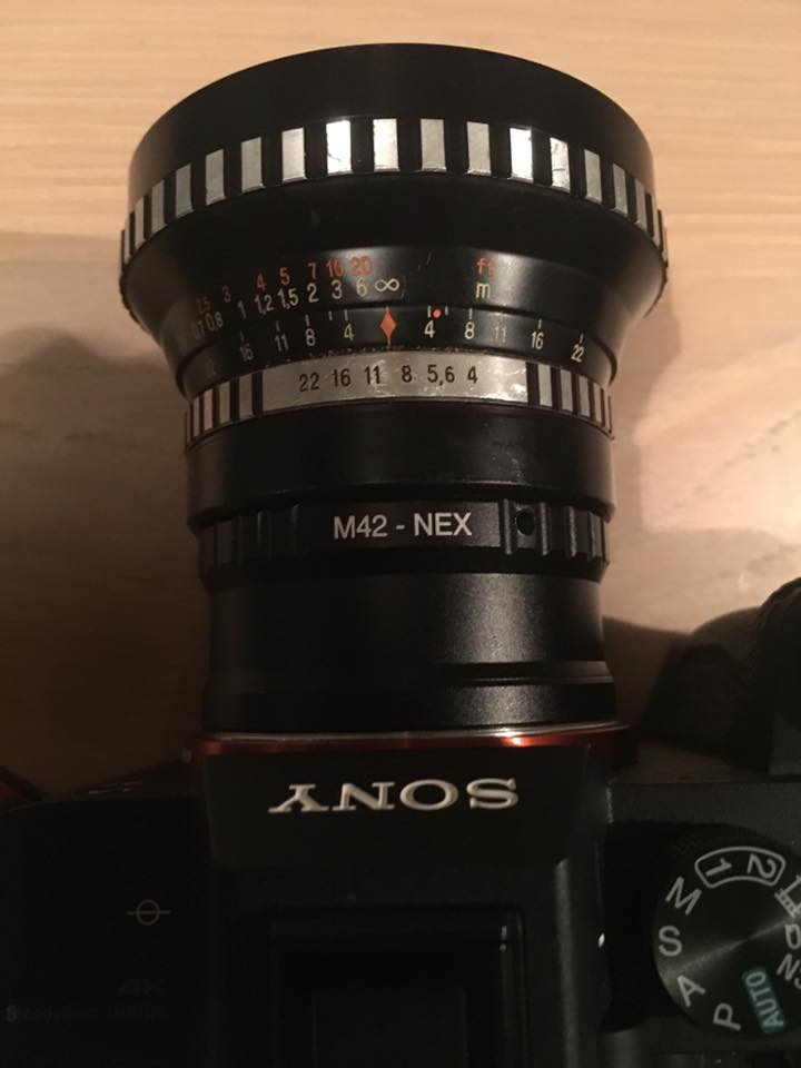 Carl Zeiss Jena FLEKTogon 25mm f4 lens on Fuji X-E4