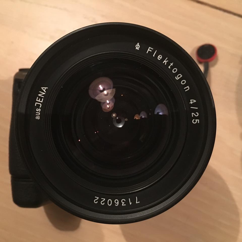 Carl Zeiss Jena FLEKTogon 25mm f4 lens on Fuji X-E4