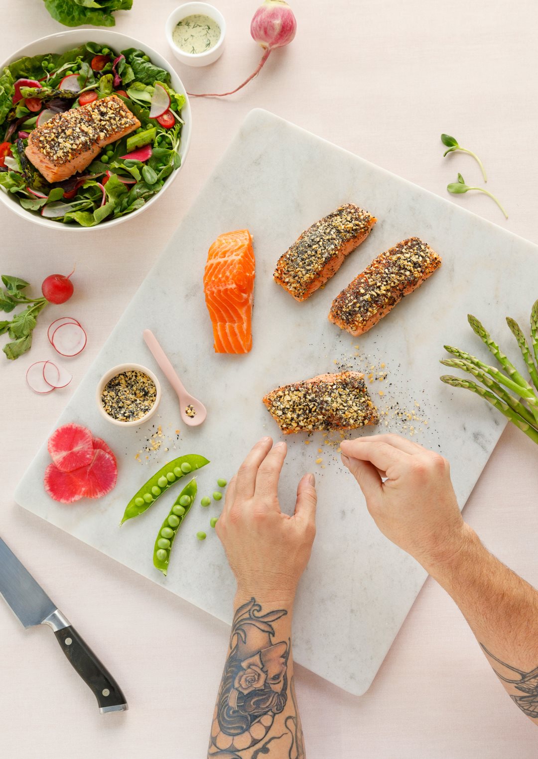 MIXT - The Spring Menu Has Arrived! You'll find steelhead...
