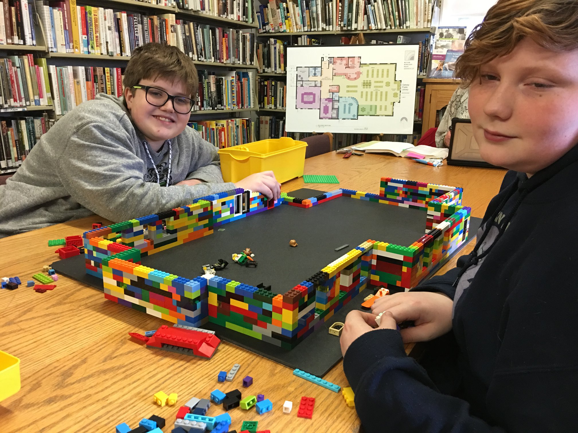Lego Club is making progress on... - Galway Public Library