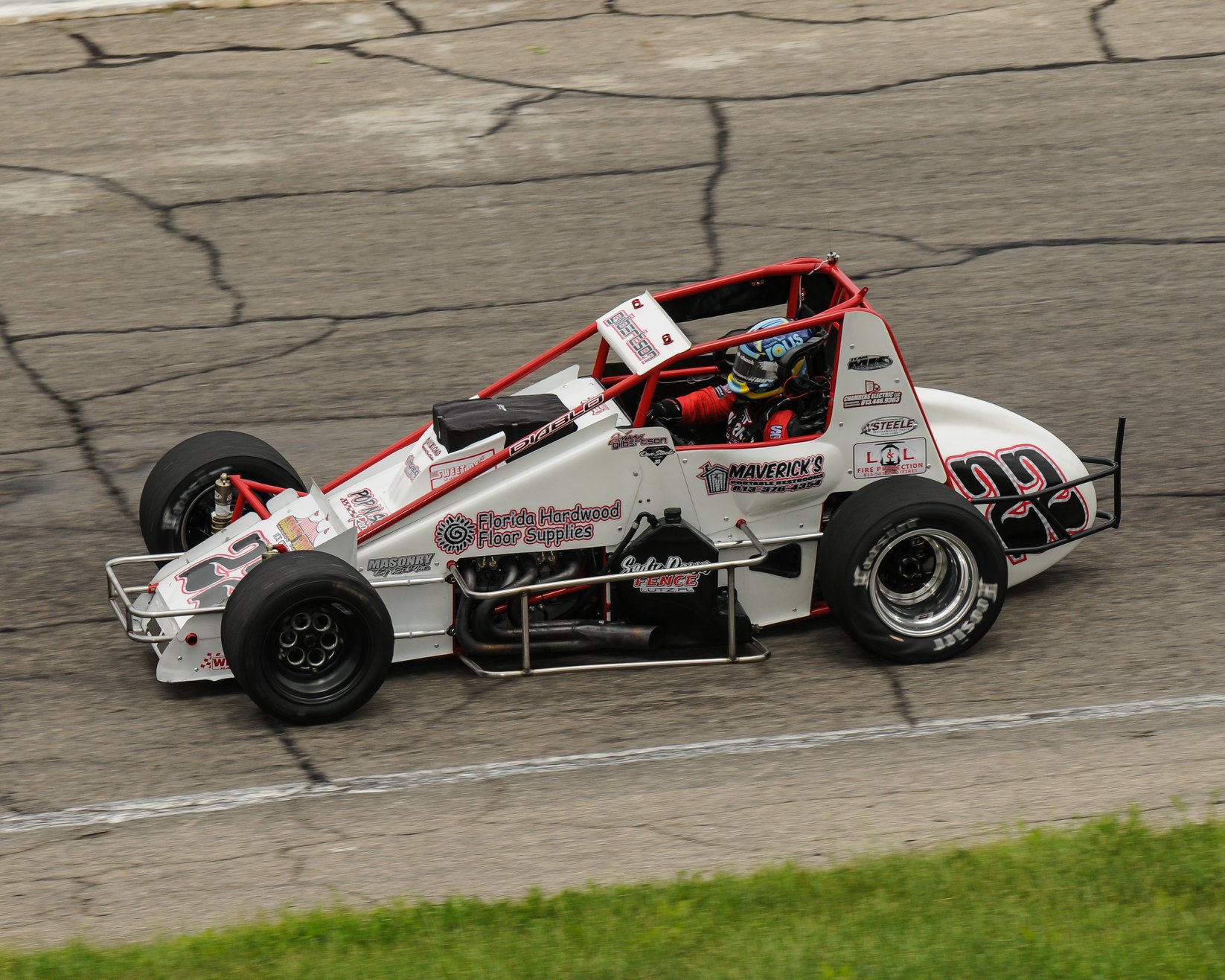 Johnny Gilbertson makes the long haul... - Anderson Speedway