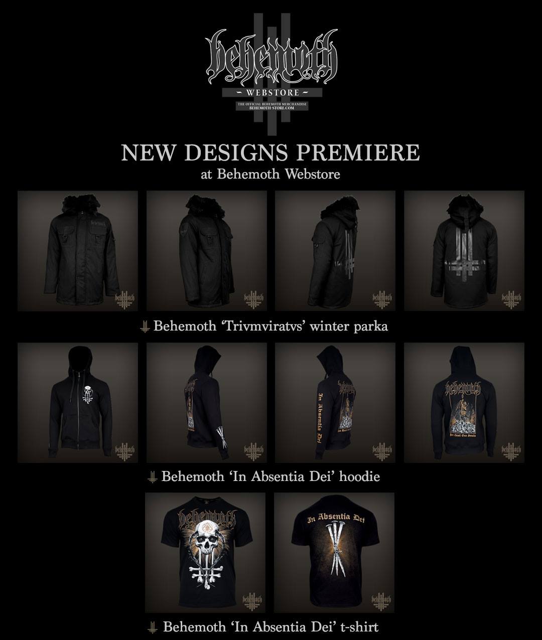 BEHEMOTH! - New killer designs premiere at Behemoth...