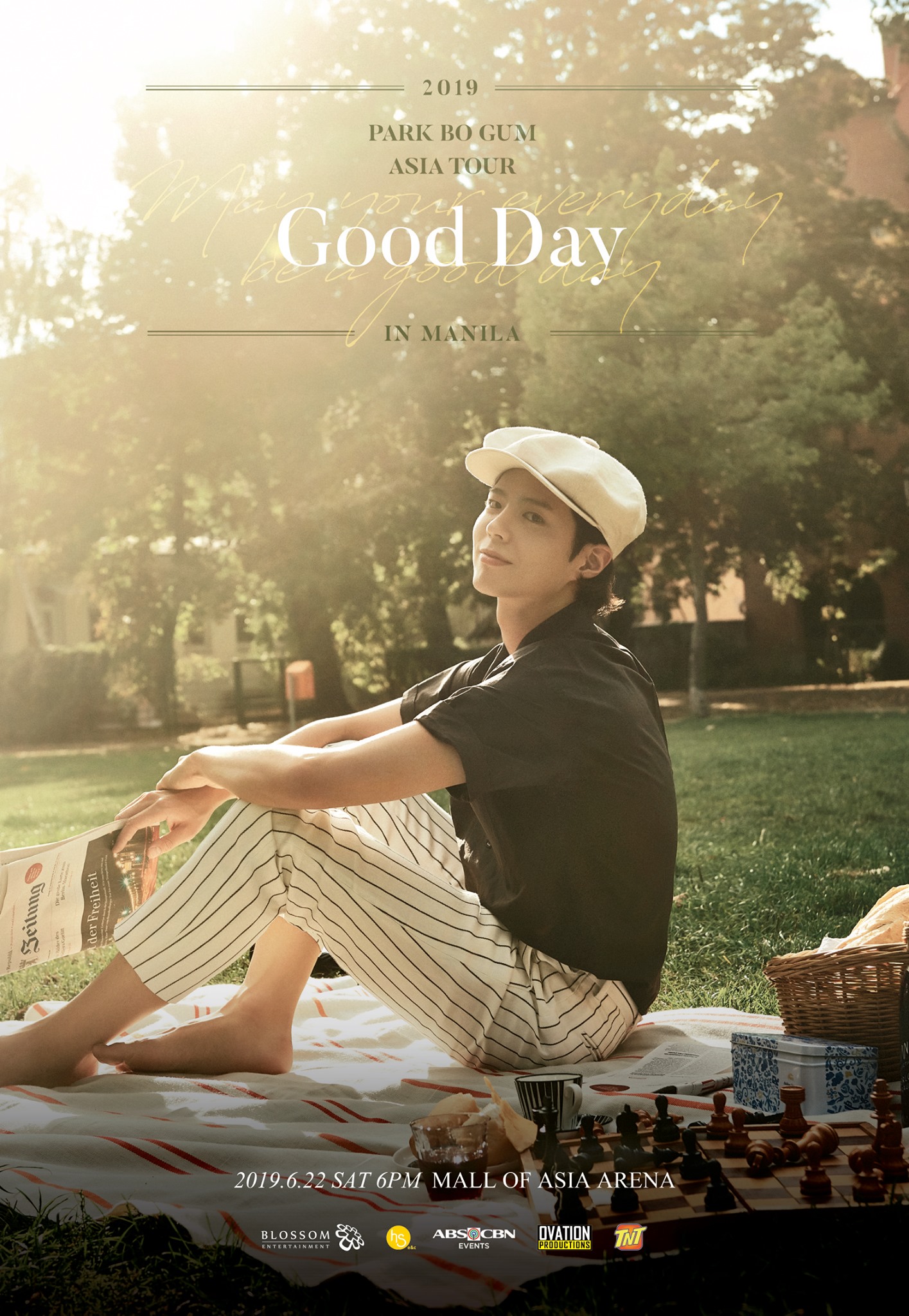Park Bo Gum is having a 2019 Asia Tour and on Blossom