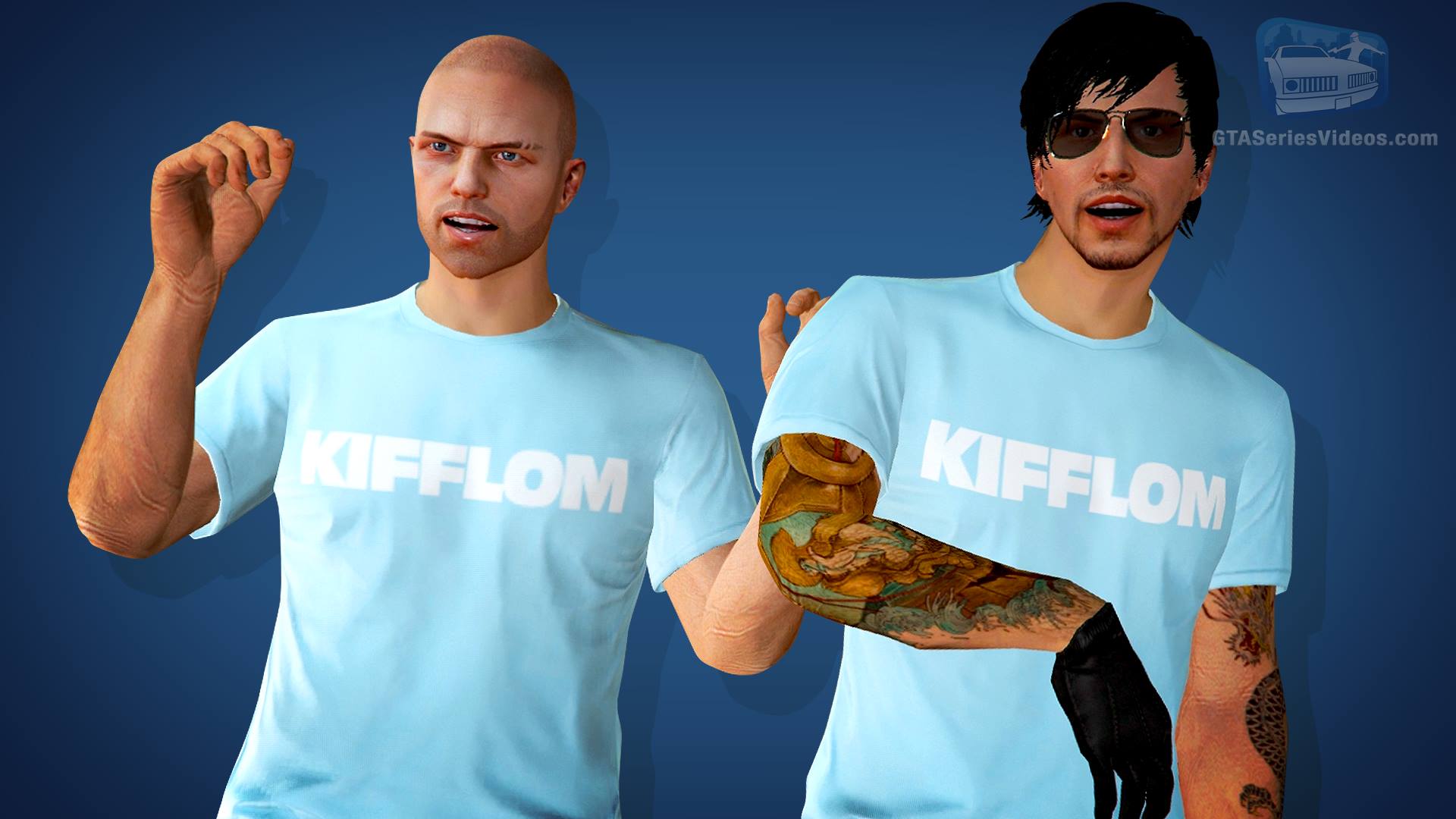 Here's the special Kifflom T-Shirt that can be unlocked in GTA
