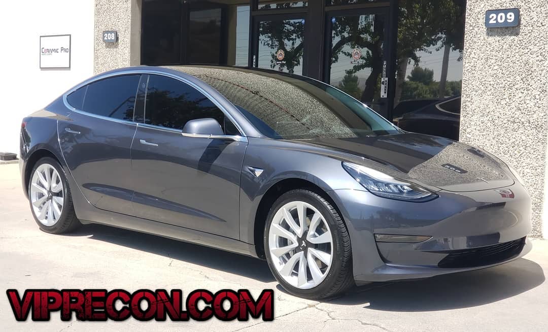 VIP RECON - Detail & Tint Shop - Model 3 in for Xpel XR Plus Window ...
