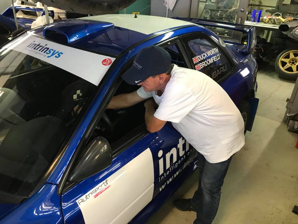 Stuart Dent - A rally car day for Tommy today with a visit...