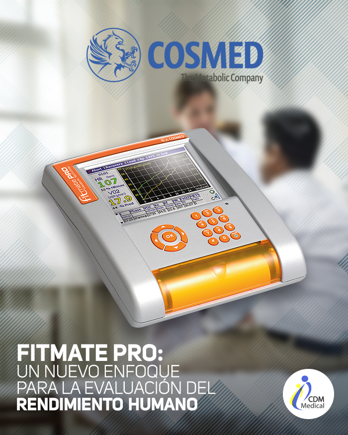 CDM Medical - Fitmate Pro es un calorímetro indirecto...