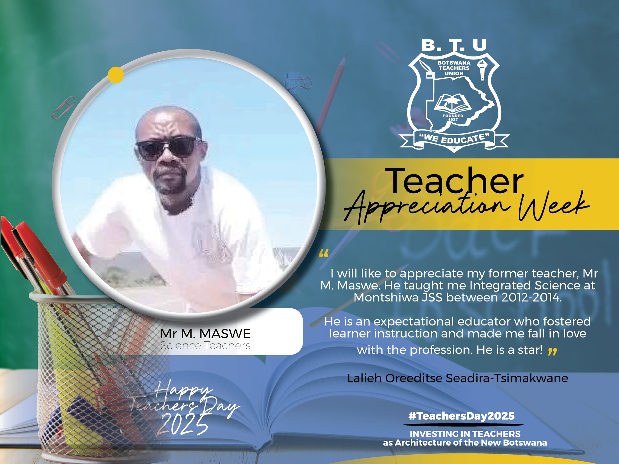 Botswana Teachers Union added a... - Botswana Teachers Union
