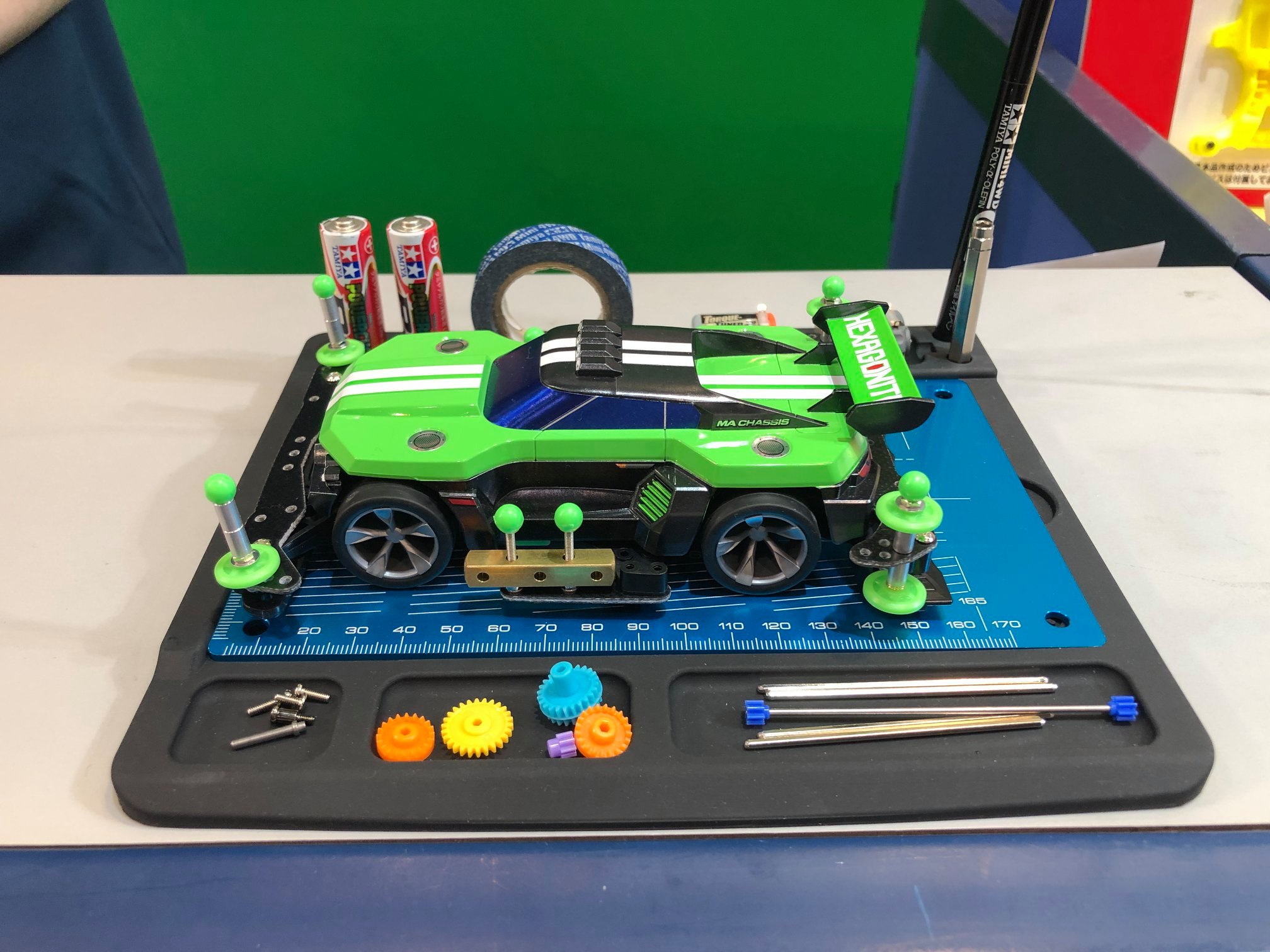 The ultimate Mini 4WD Pit Station is coming! Item 95514 Mini 4WD 