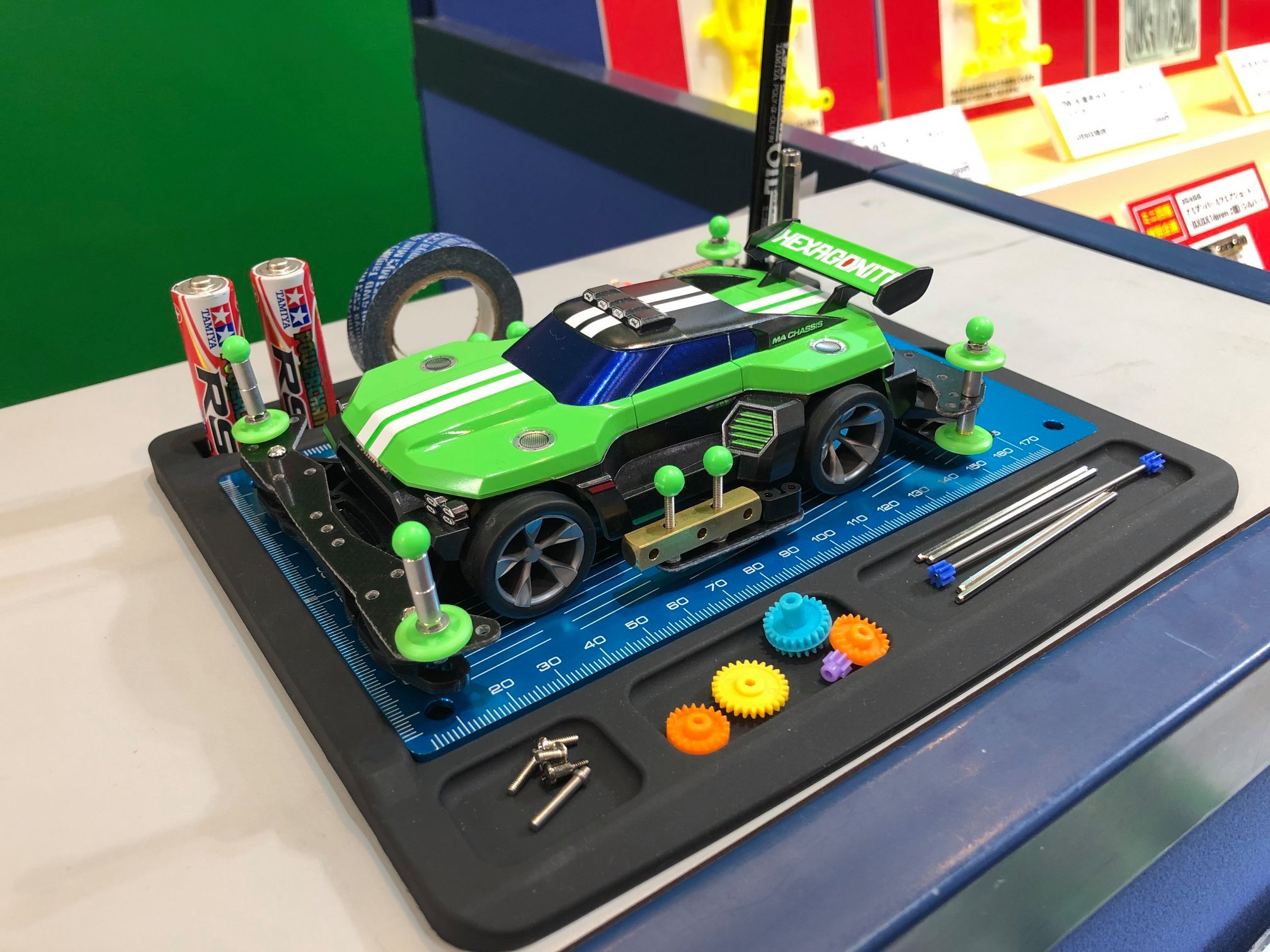 The ultimate Mini 4WD Pit Station is coming! Item 95514 Mini 4WD 