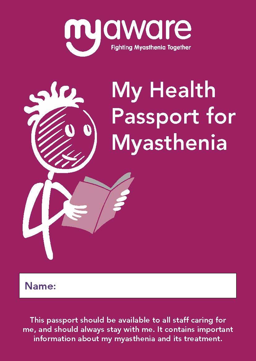 'My Health Passport... - Myaware Fighting Myasthenia Together | Facebook