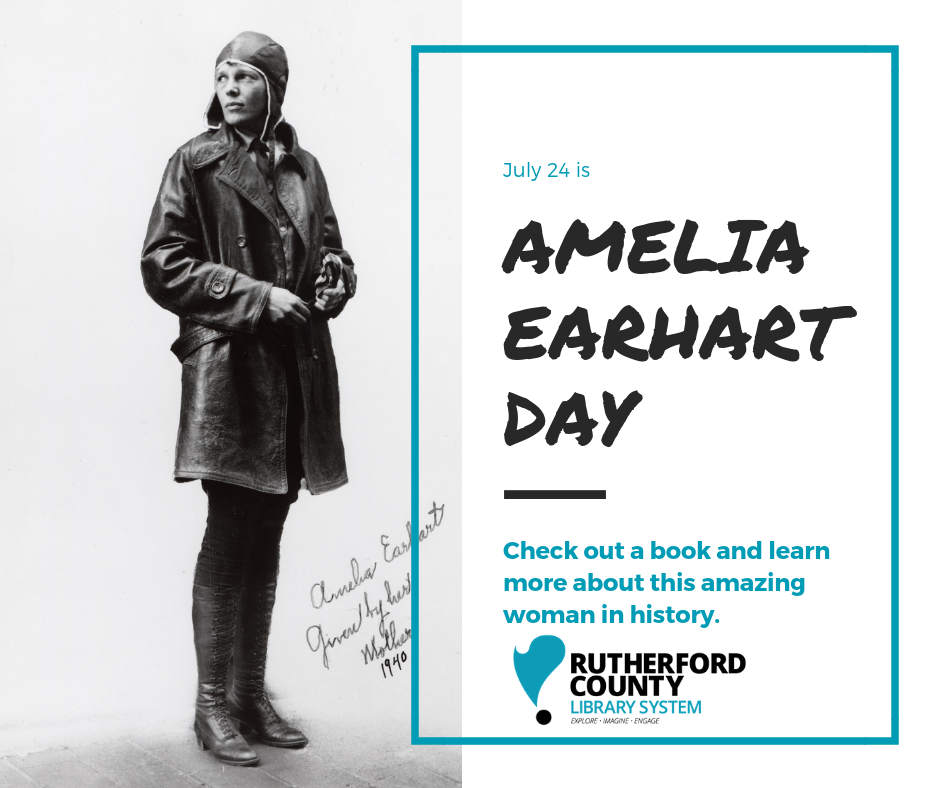 Rutherford - Happy birthday Amelia Earhart! #RCLS | Facebook