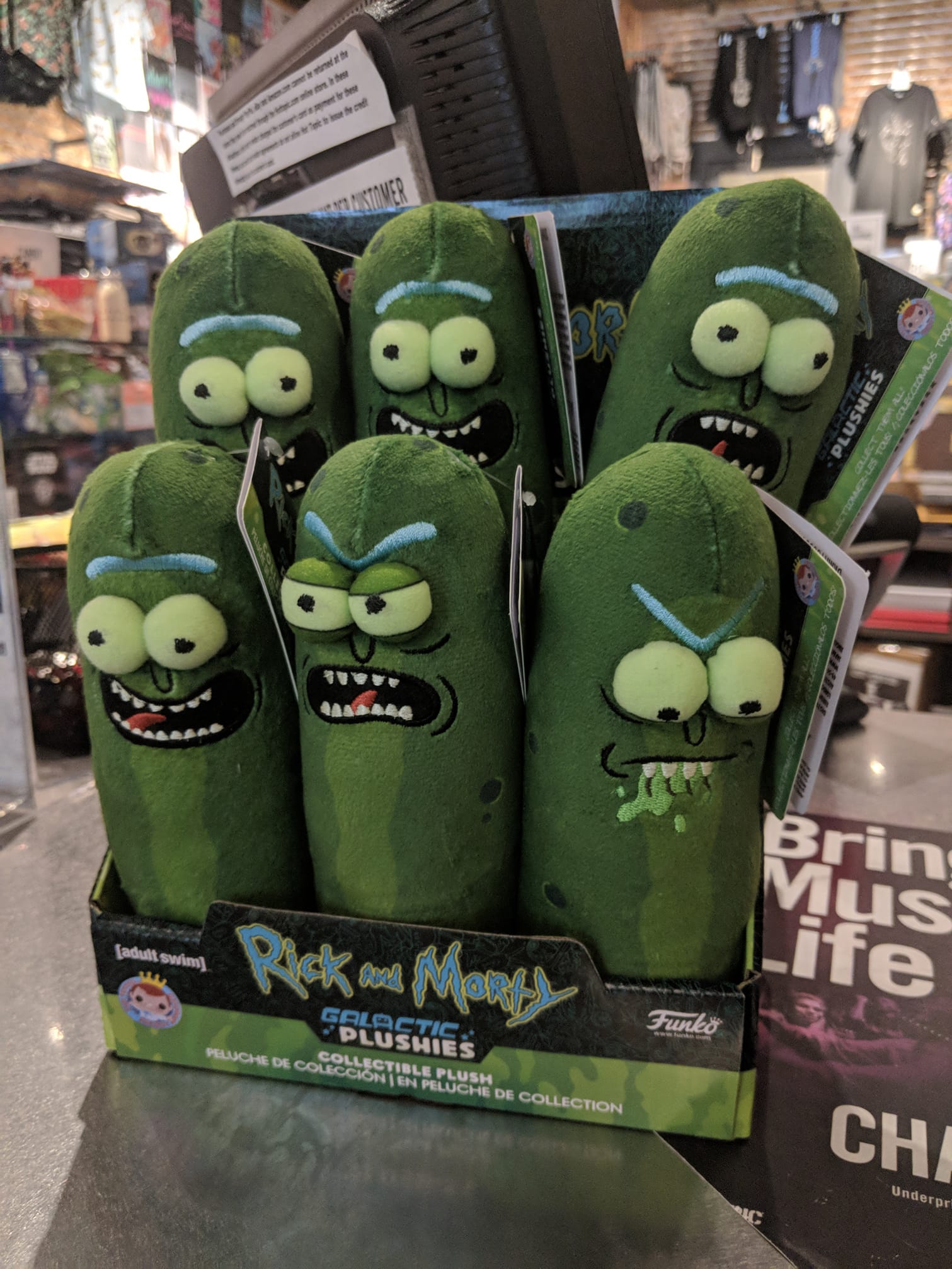 The many emotions of Pickle Rick, now... - HT York Galleria