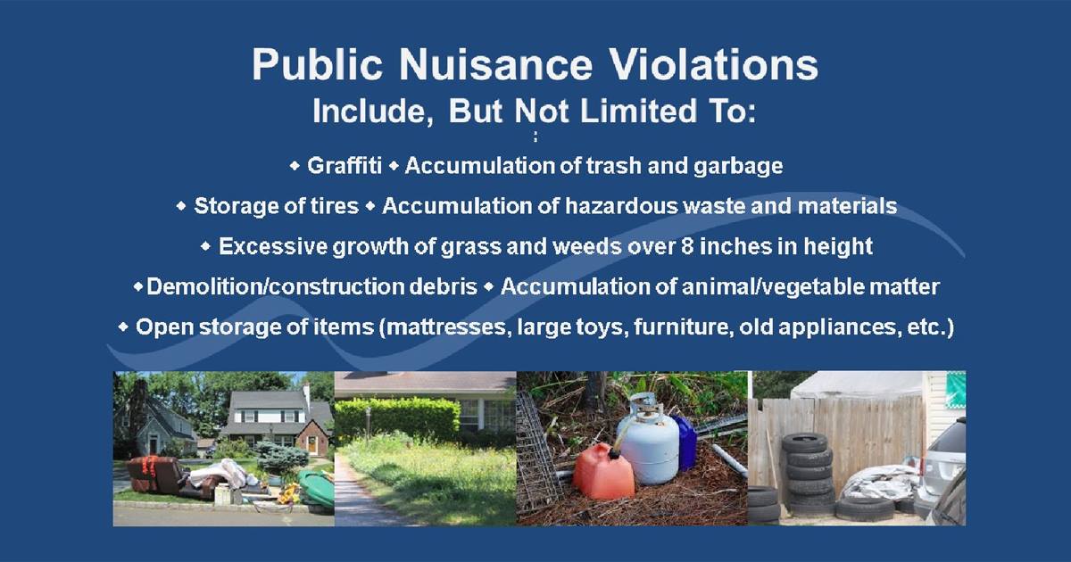 DYK you can file a code enforcement complaint online? There are 3