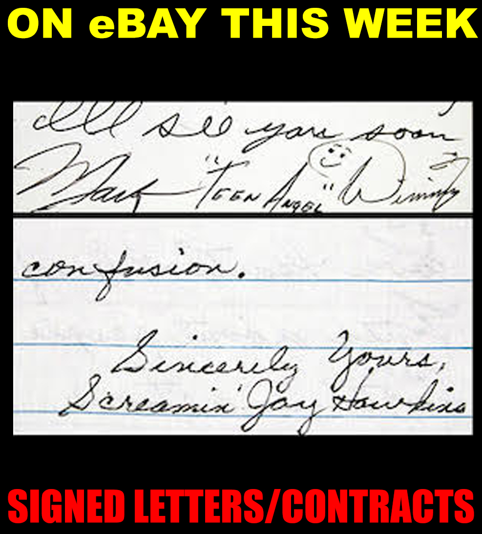 Just Kids Nostalgia - THIS WEEK ON eBAY FROM Just Kids Nostalgia:SIGNED ...