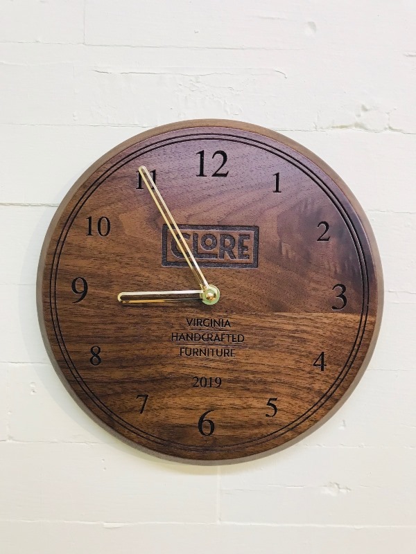 Clore Furniture - Our limited edition walnut clock with... | Facebook