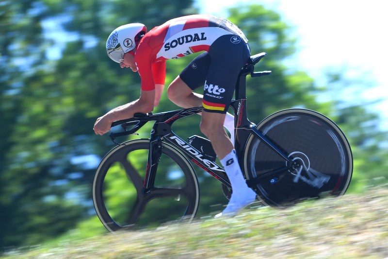 Lazer - Tim Wellens Stage 9 of the Tour de Suisse in Lazer Victor