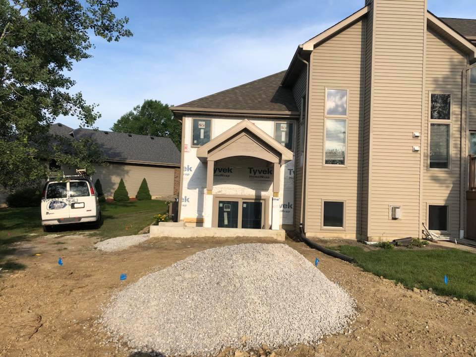 Here is a current job. Customer is... - Compton Construction