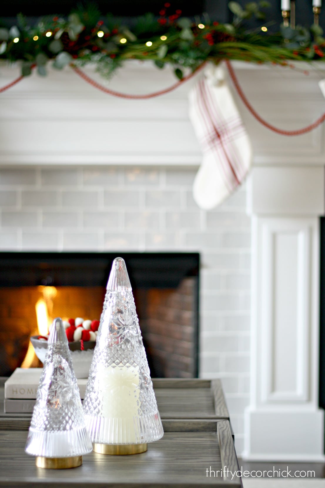 well dressed home christmas stockings I'm sharing our family room all up for Christmas...come take a look! 😍 http://bit.ly/2OIGRDg This year I'm focusing more on focal points in each room and not worrying about decorating the linen blend fabric