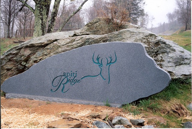 Sample of granite... - Blue Ridge Monuments Granite & Bronze