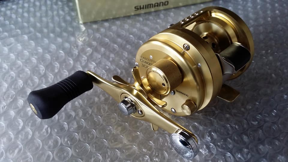 Shimano Calcutta Conquest 301F.. reel yg agak sukar utk dilihat
