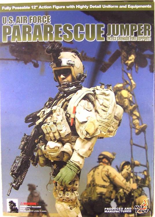 Hot Toys US Air Force Pararescue Jumper figure in stock