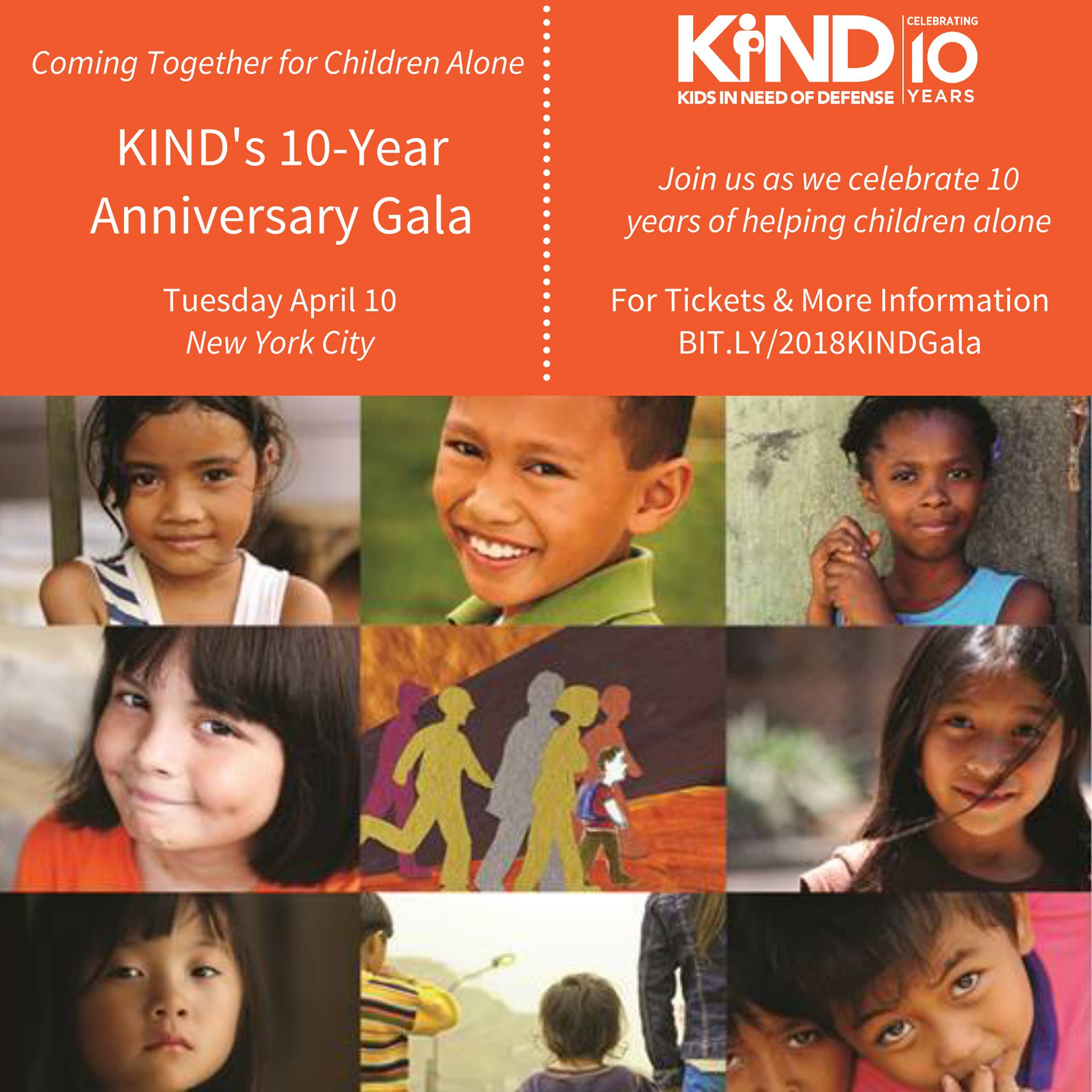 Join KIND on April 10th... - Kids in Need of Defense (KIND)