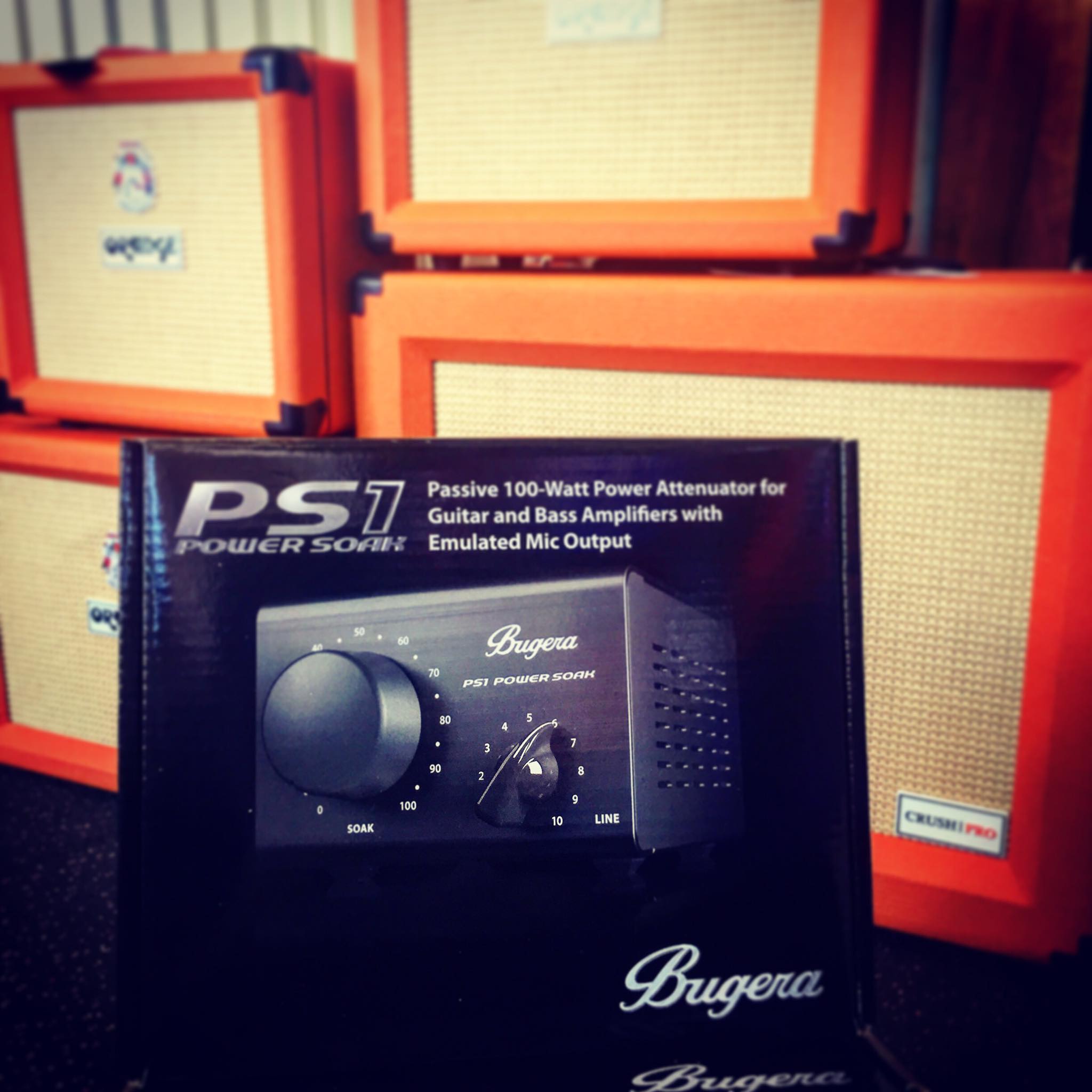 Who uses a Bugera PS1 power soak attenuator with their 100w amp?