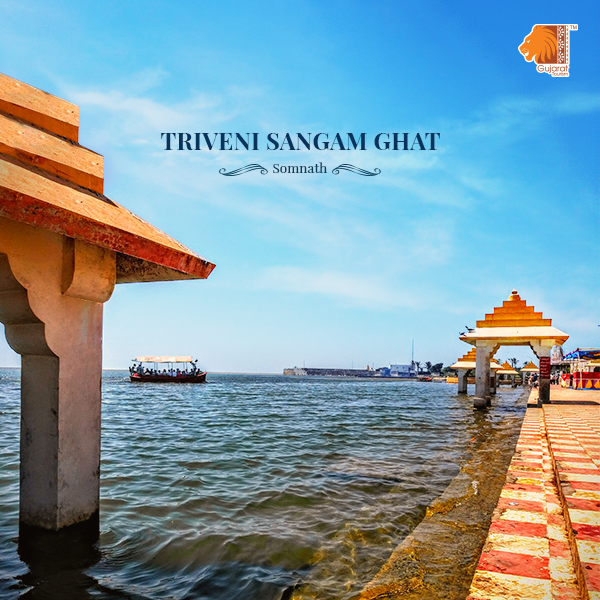 Gujarat - The Triveni Sangam at Somnath is the confluence of three ...
