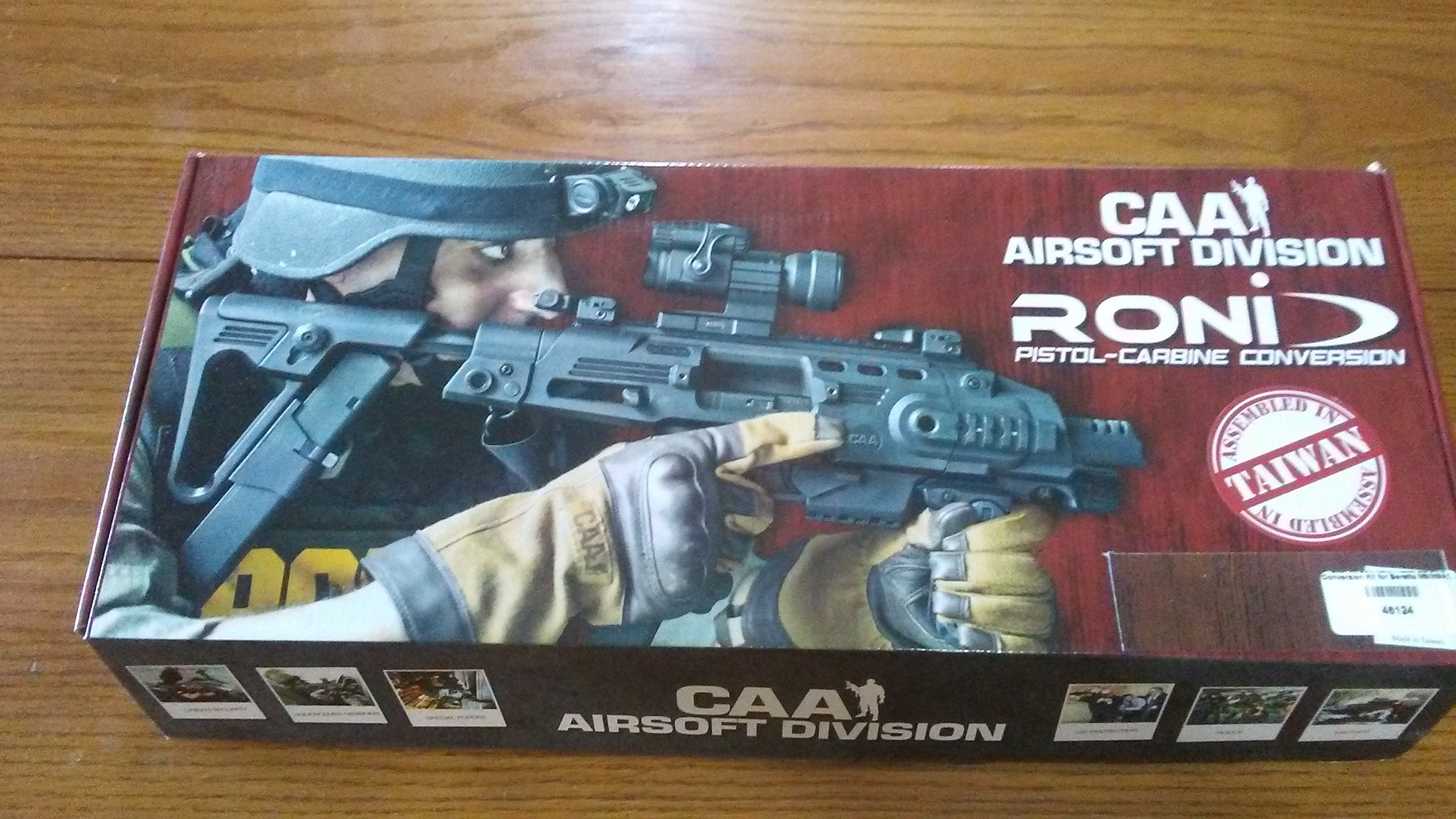 Brand new Roni Kit in Desert Tan camo for Glock pistol now 