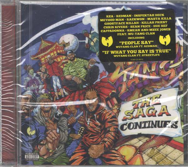 WuTang The Saga Continues. DJ Mathematics is giving away a CD, a T