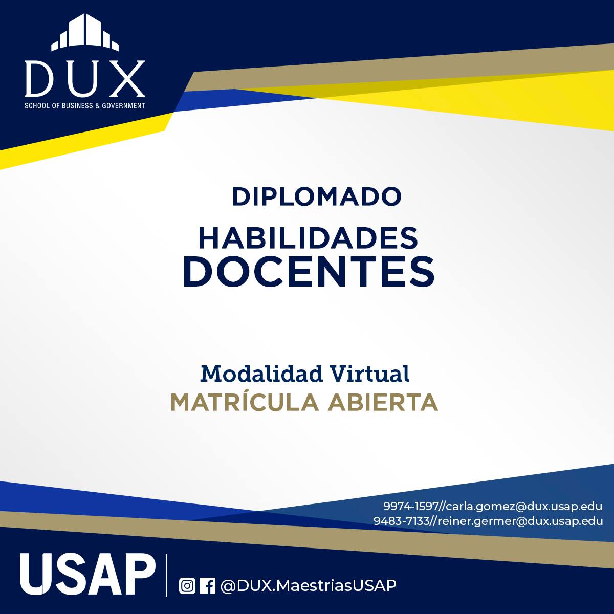 Universidad de San Pedro Sula USAP - Diplomado de Habilidades Docentes ...