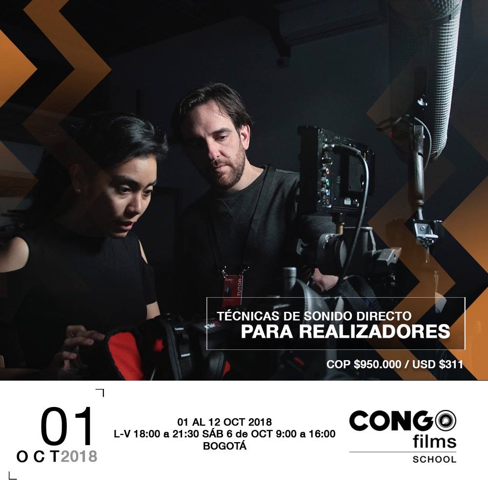 Congo Films School - ¿Eres realizador o te haces cargo del SONIDO en ...